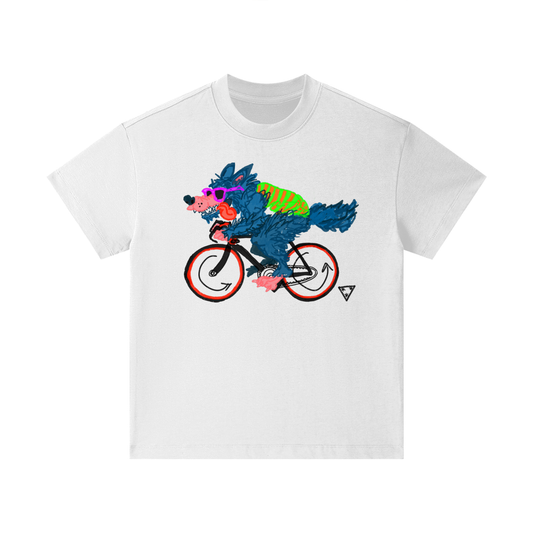 Ratty Werewolf Rider Kids Tee