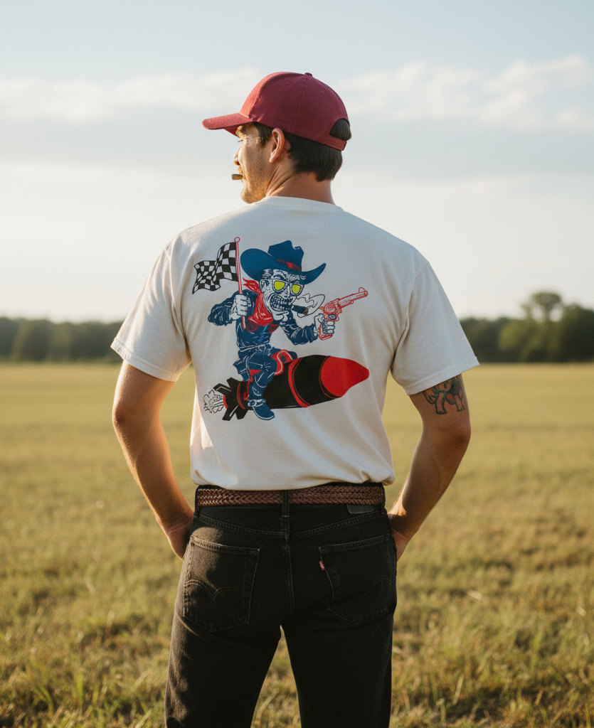 Cowboy Cruise Missile Tee