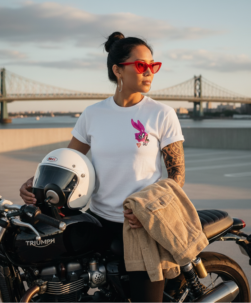 Fast Bunny Moto Tee