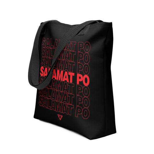 The Salamat Po black tote