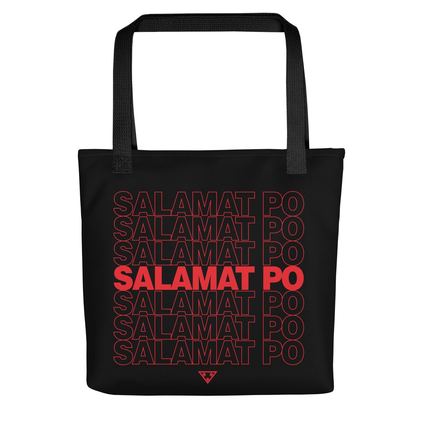 The Salamat Po black tote