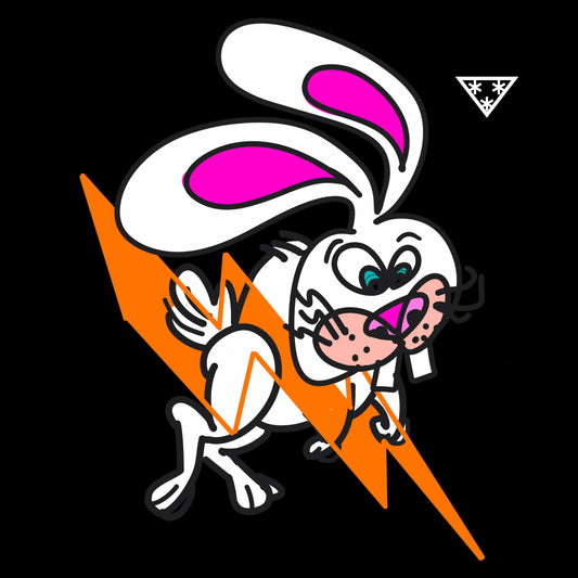 Ligthning Bunny Kids Tee