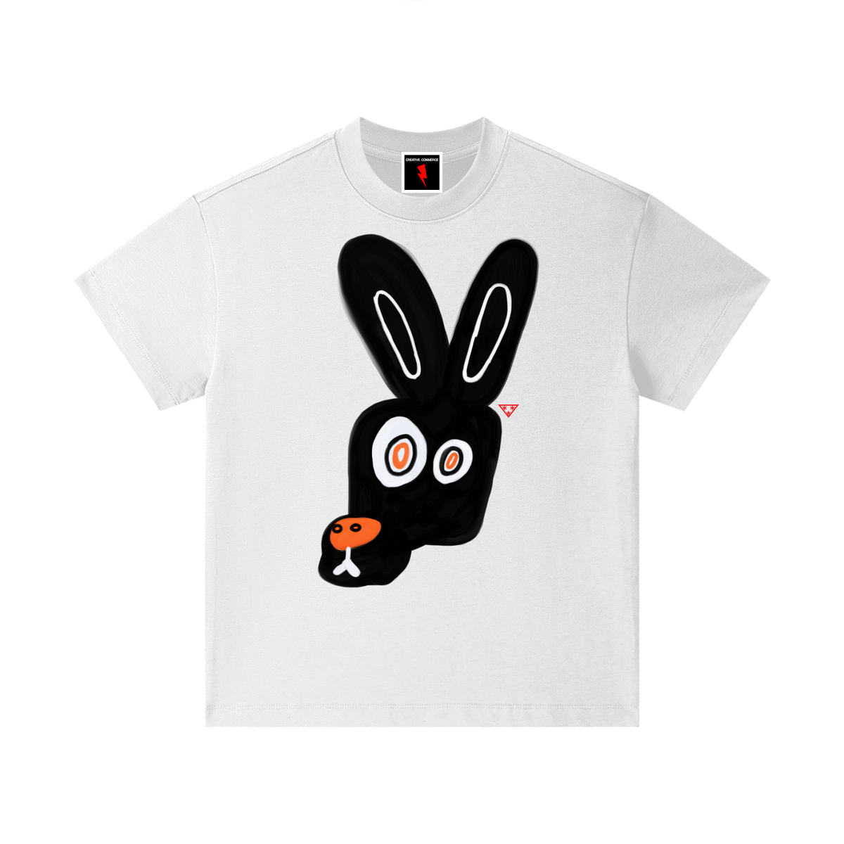 Bunny Black Kids Tee