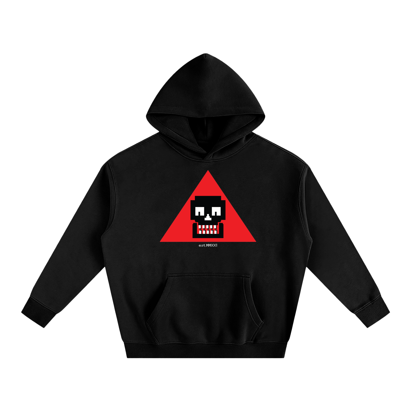 The Black Skull Hoodie
